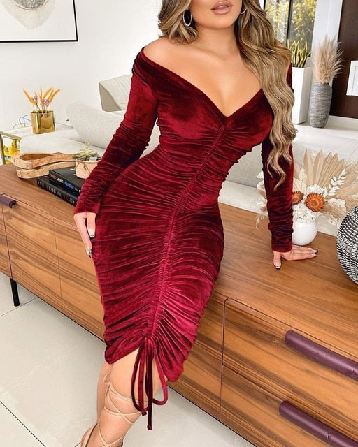 Opulent Soirée Dress