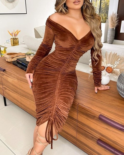 Opulent Soirée Dress