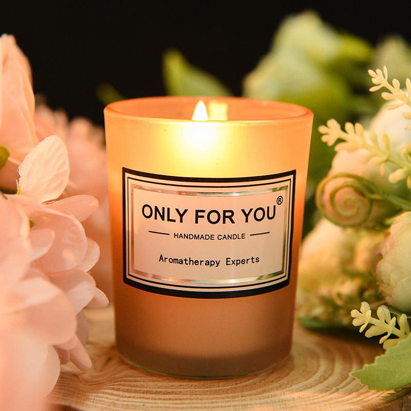 Romantic Floral Smokeless Candle