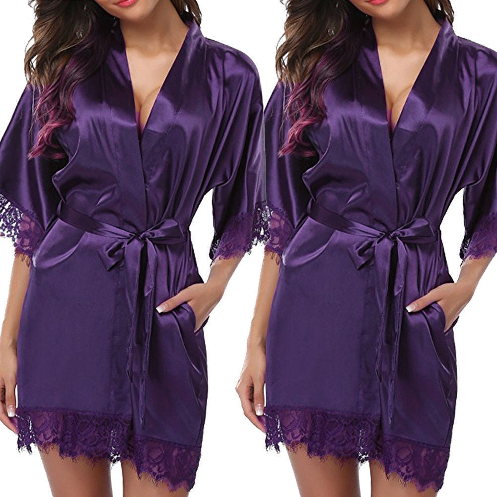 Women's Night-Gown Lace Set.