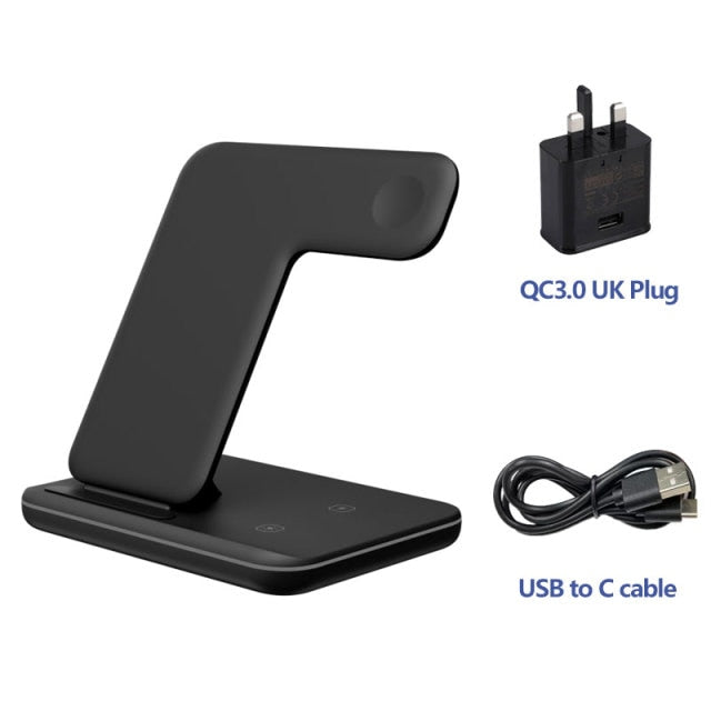Wireless Charging Stand For Apple Watch And Apple phone + Android