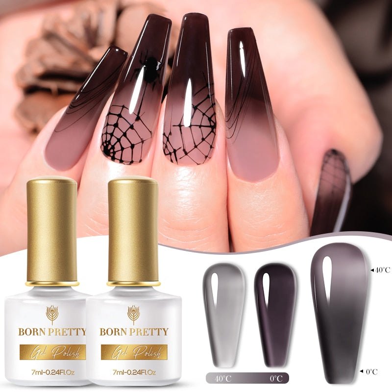 Thermal Jelly Nail Gel Polish Colour-changing UV Gel