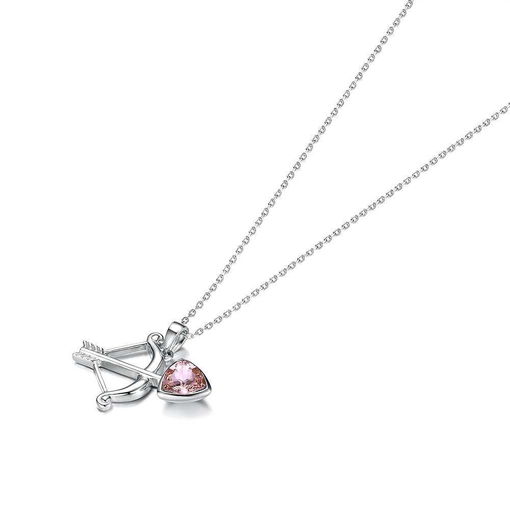 Cupid's Arrow Sterling Silver Necklace