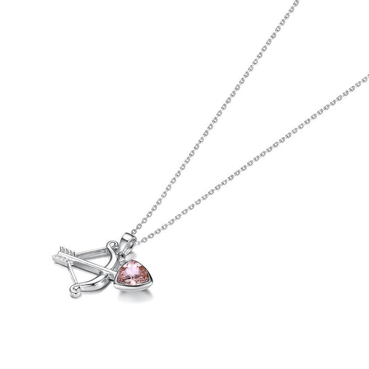 Cupid's Arrow Sterling Silver Necklace
