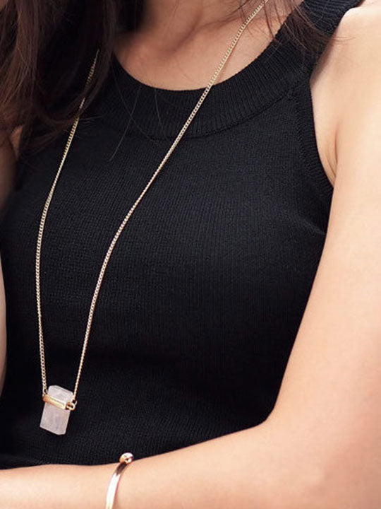 Crystal Energy Healing Charged Necklace