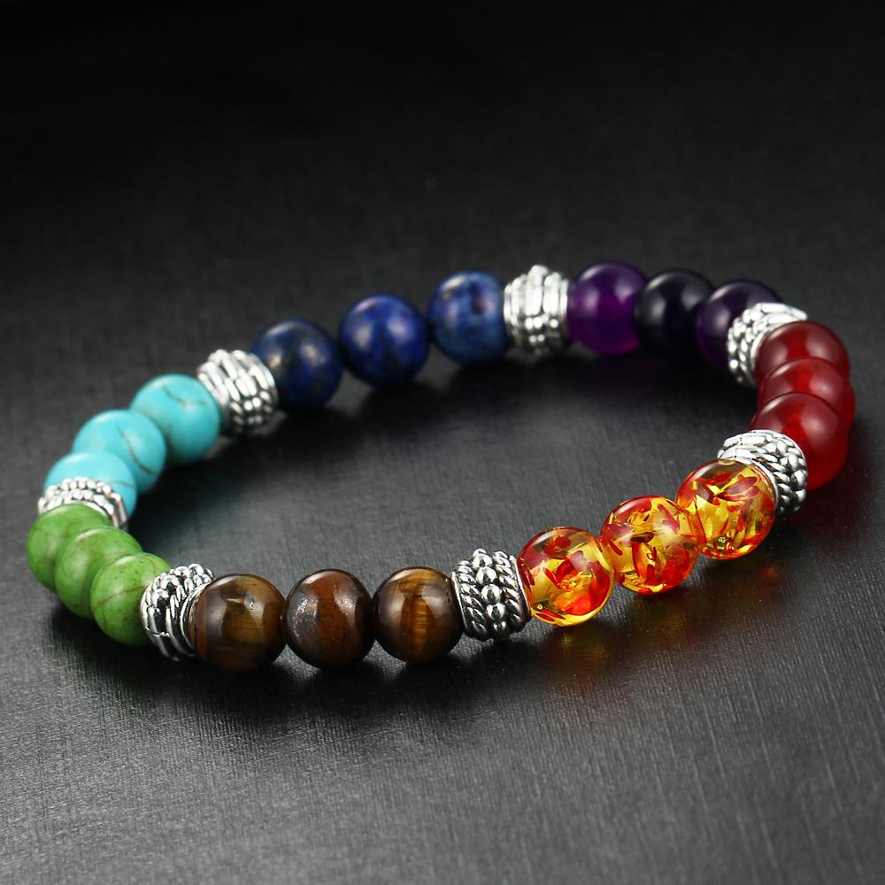 Chakra Healing Crystals Bracelet