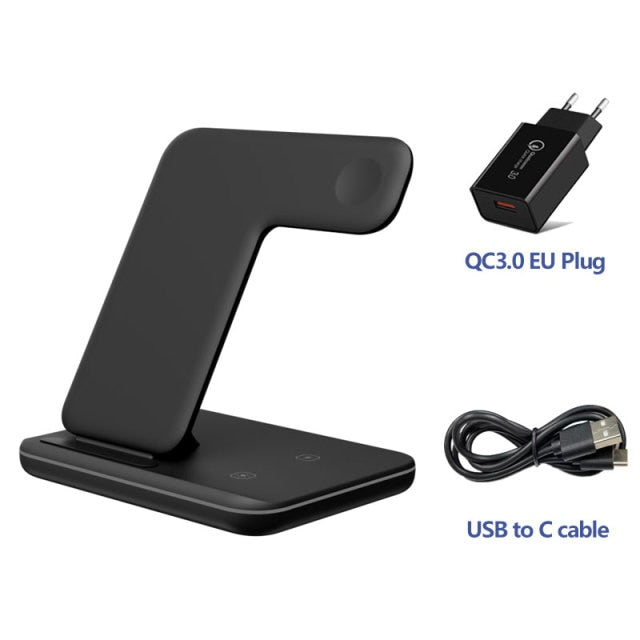 Wireless Charging Stand For Apple Watch And Apple phone + Android