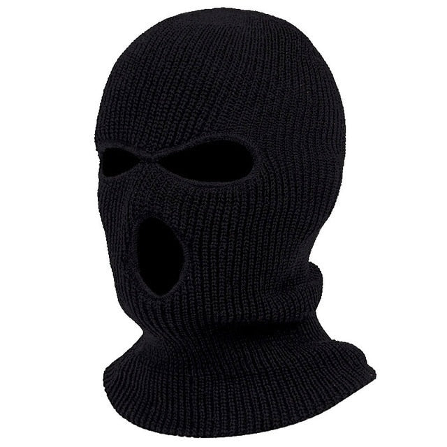 Thermal Insulated Balaclava - 3-Hole Design for Extreme Cold Weather Protection
