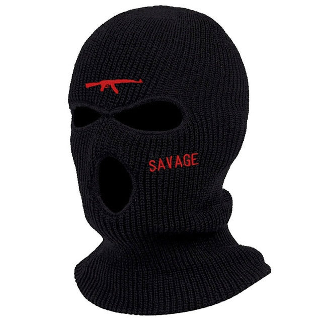 Thermal Insulated Balaclava - 3-Hole Design for Extreme Cold Weather Protection