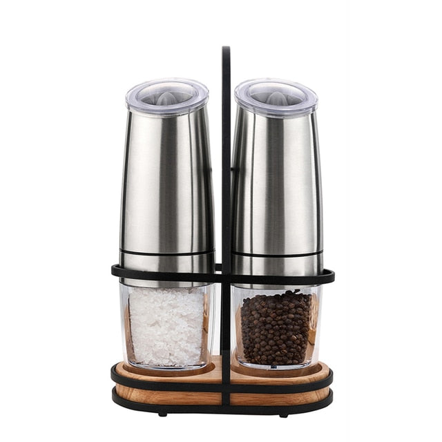 Electric Pepper & Salt Mill Set