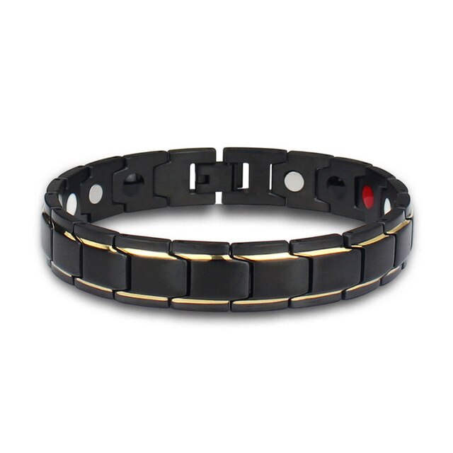 Weight loss bracelet hematite beads therapy bracelet for Men / Women