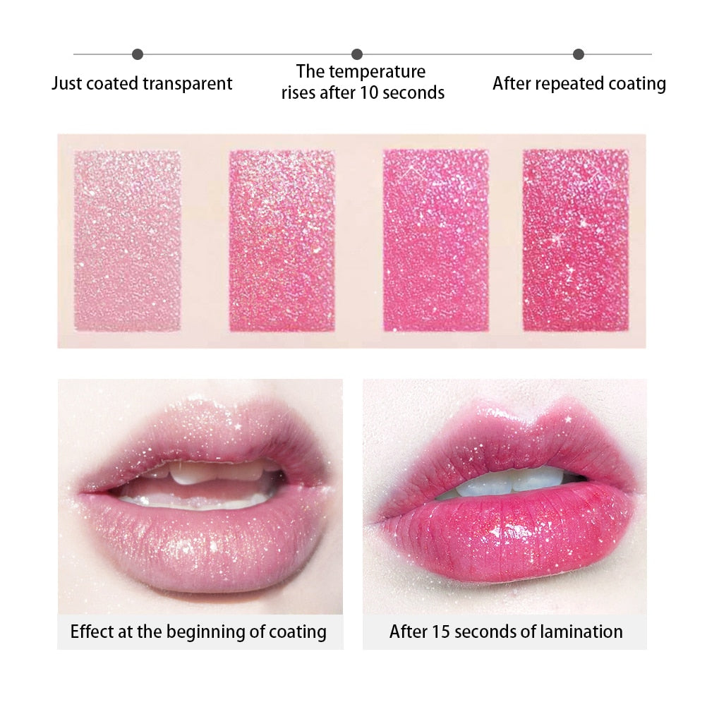 Long-lasting colour changing luxury waterproof lipstick
