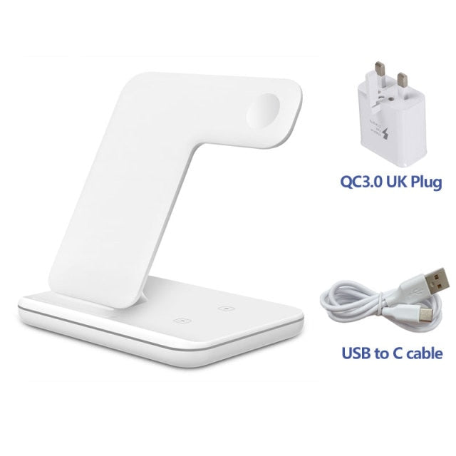 Wireless Charging Stand For Apple Watch And Apple phone + Android
