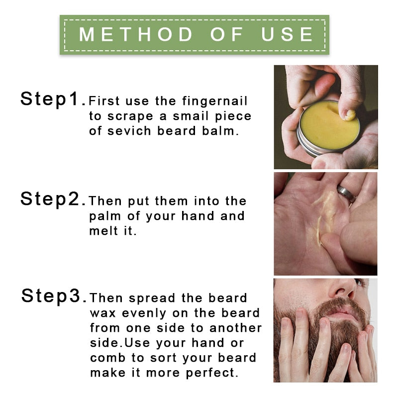 Professional Styling Beard Wax.