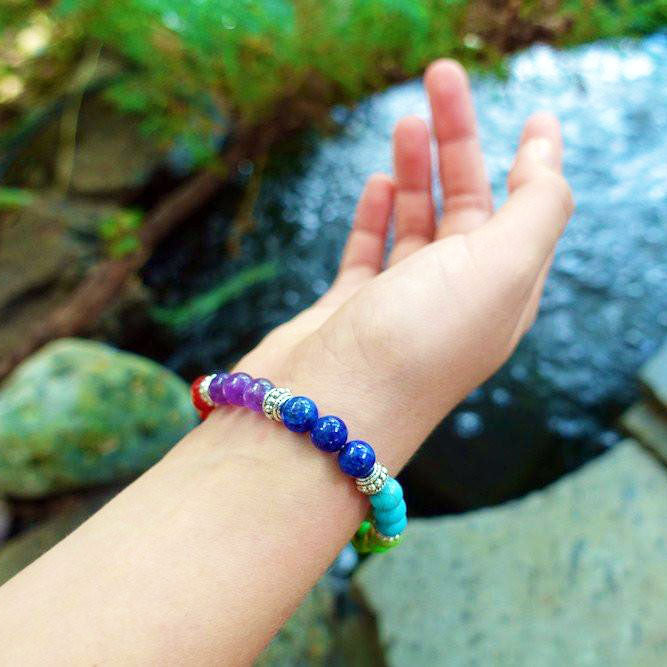 Chakra Healing Crystals Bracelet