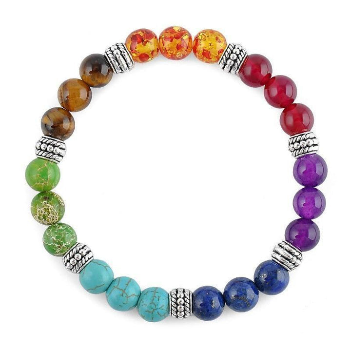 Chakra Healing Crystals Bracelet