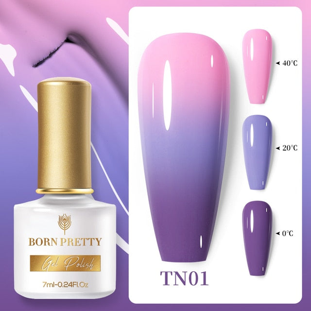 Thermal Jelly Nail Gel Polish Colour-changing UV Gel