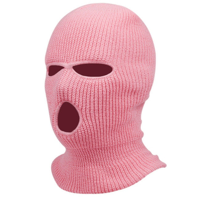 Thermal Insulated Balaclava - 3-Hole Design for Extreme Cold Weather Protection