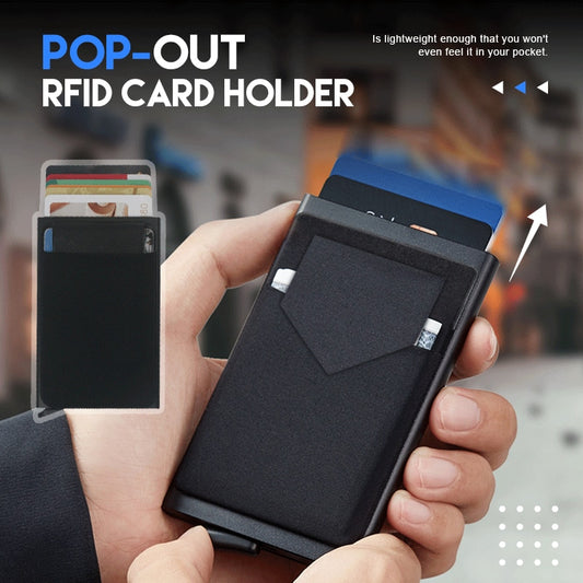 The Smart XI Flip Wallet Metal Card Holder