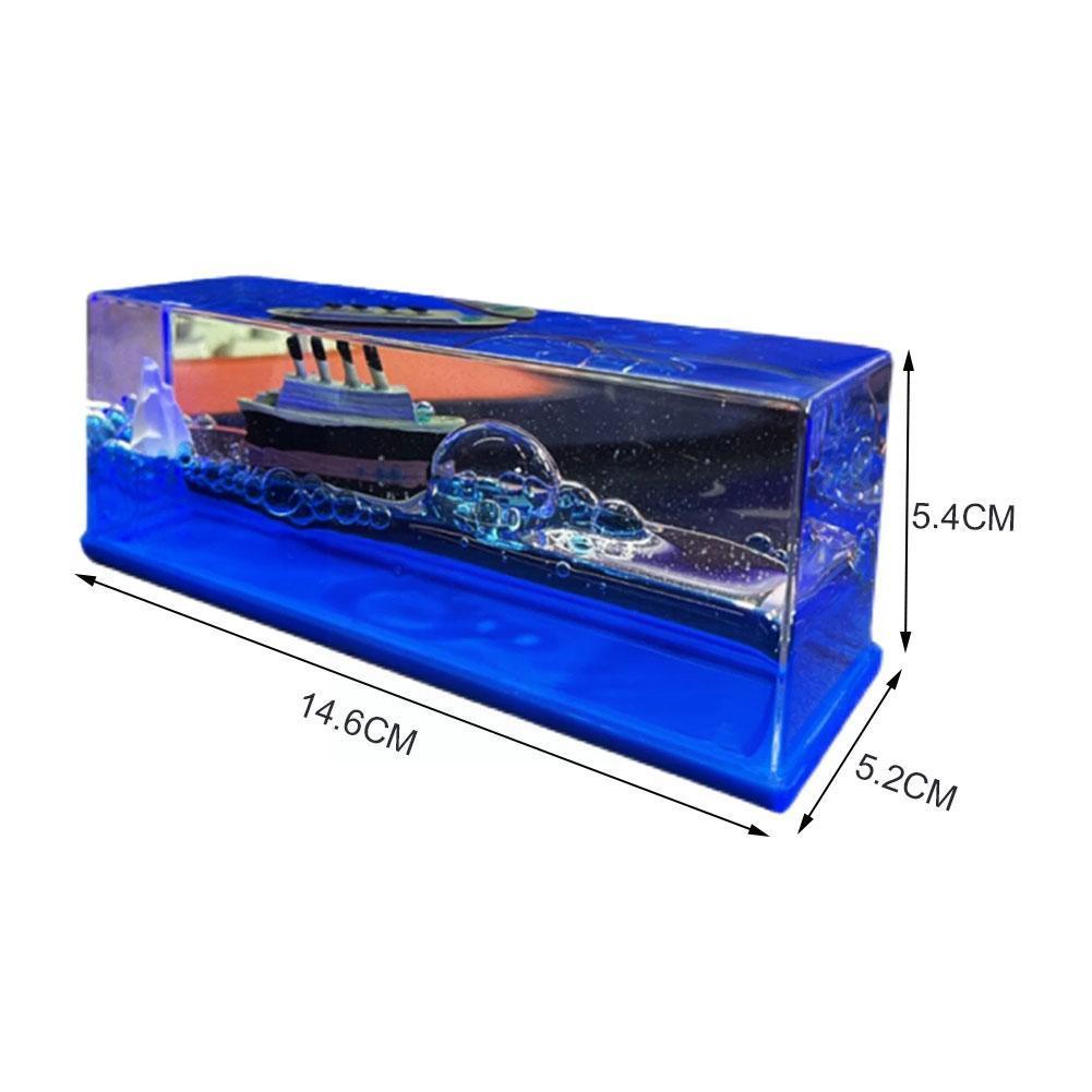 Drifting Ship Bottle