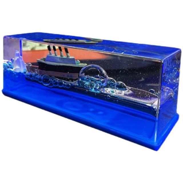 Drifting Ship Bottle