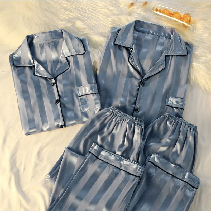 ELITE' Luxury Silk Pyjama Sets - Women's / Men's.