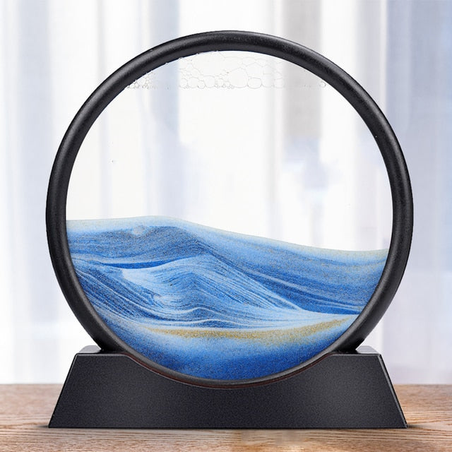 In Motion Hourglass Deep Sea Sandscape