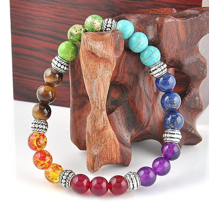 Chakra Healing Crystals Bracelet
