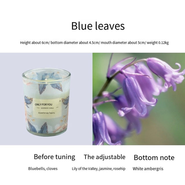 Romantic Floral Smokeless Candle