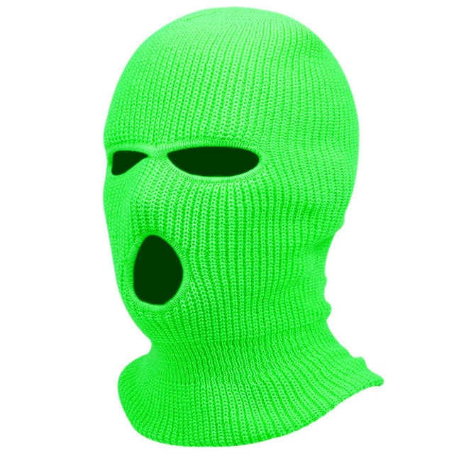 Thermal Insulated Balaclava - 3-Hole Design for Extreme Cold Weather Protection