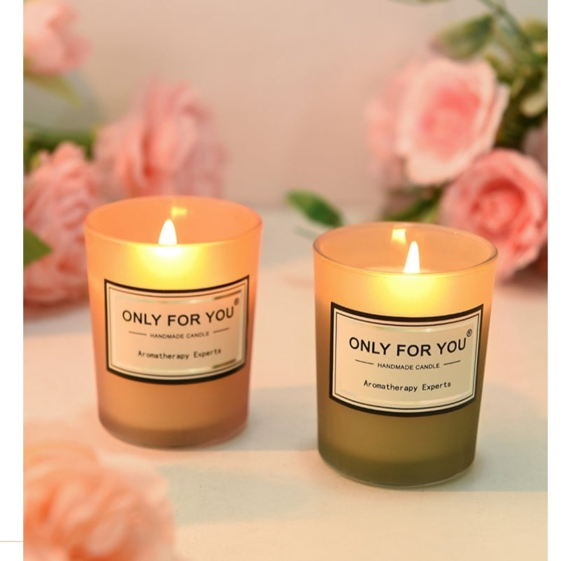Romantic Floral Smokeless Candle