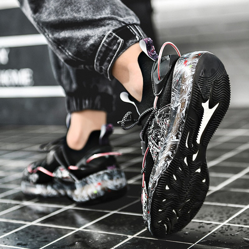 Graffiti Trainers / Sneakers - Men / women