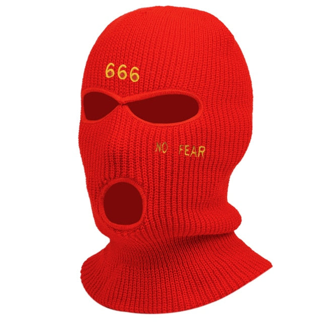 Thermal Insulated Balaclava - 3-Hole Design for Extreme Cold Weather Protection