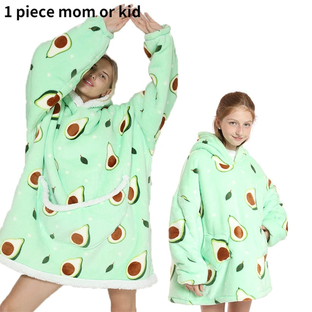 Oversized Cartoon Cosy Hoodie