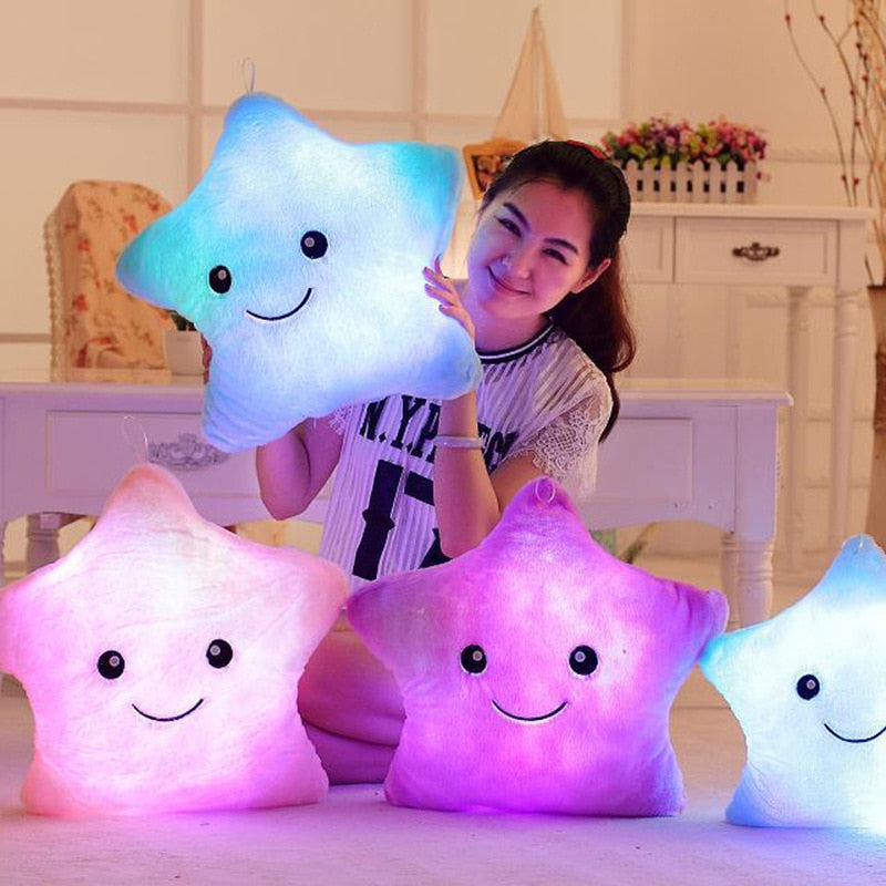 Luminous Moon / Star Pillow