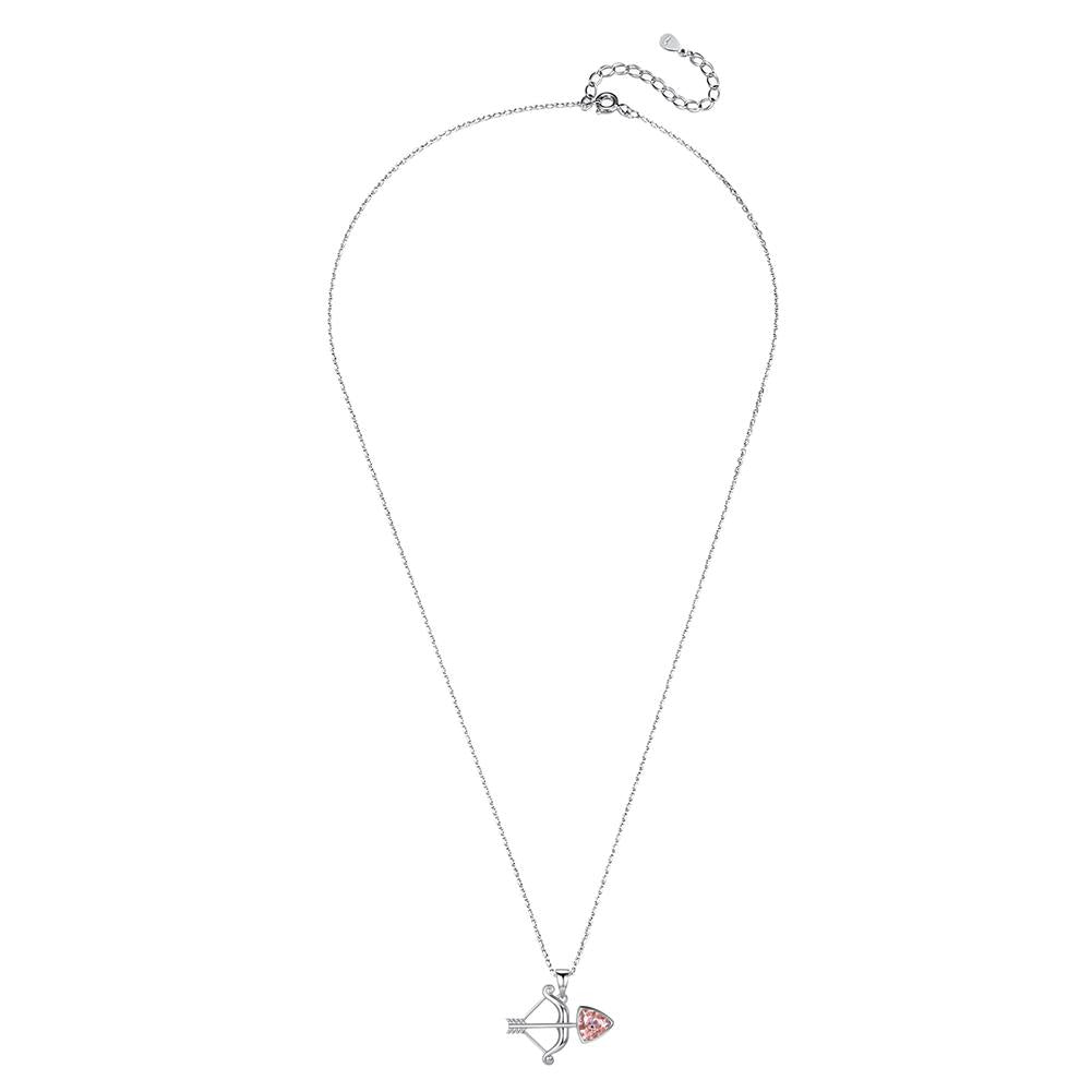 Cupid's Arrow Sterling Silver Necklace