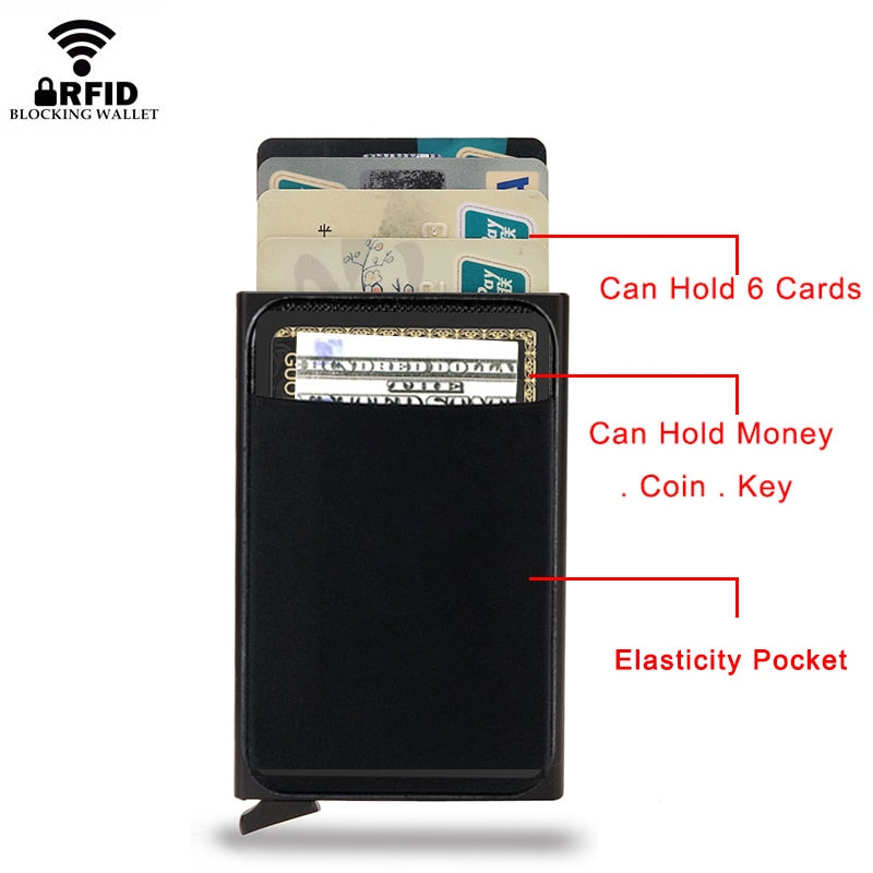 The Smart XI Flip Wallet Metal Card Holder