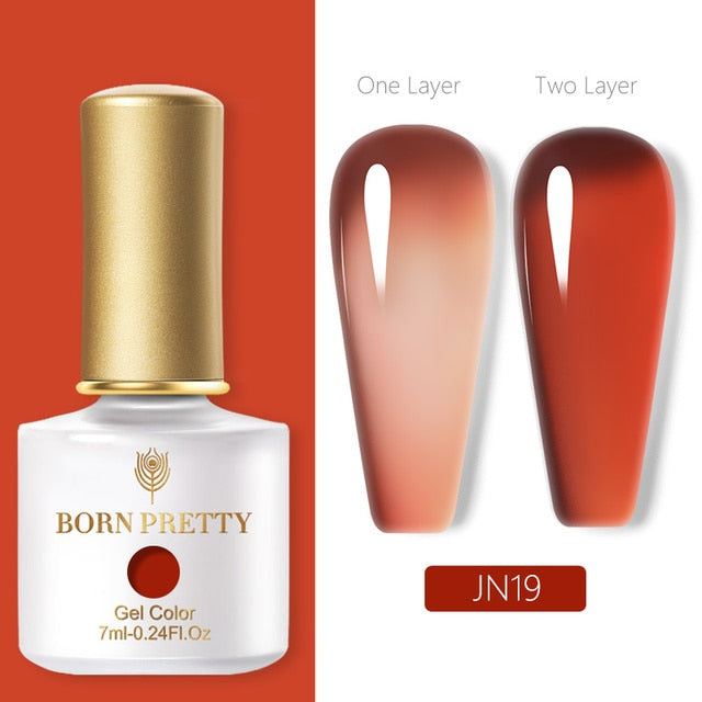 Thermal Jelly Nail Gel Polish Colour-changing UV Gel
