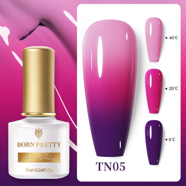 Thermal Jelly Nail Gel Polish Colour-changing UV Gel