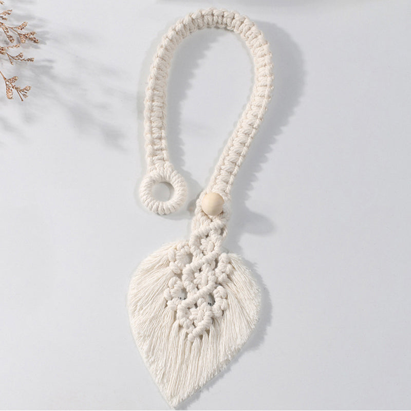 Macrame Curtain Tieback Rope