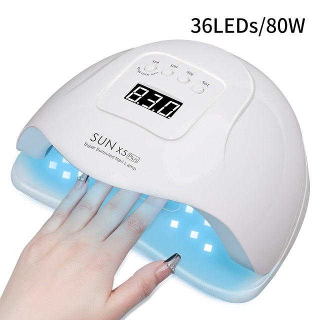 THE UV SUNRAY+ Lamp, Professional Manicure Equipment.