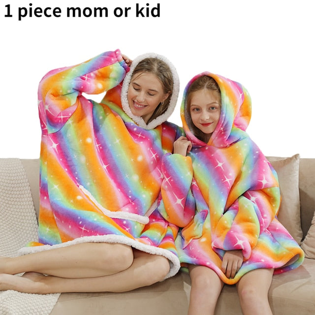 Oversized Cartoon Cosy Hoodie