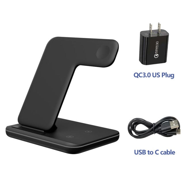Wireless Charging Stand For Apple Watch And Apple phone + Android