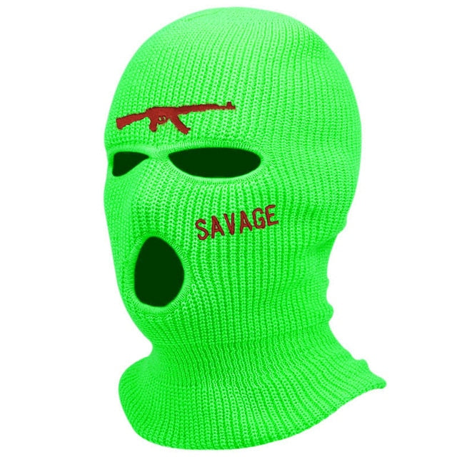 Thermal Insulated Balaclava - 3-Hole Design for Extreme Cold Weather Protection