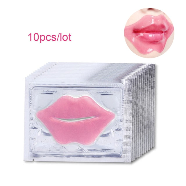 Crystal Pink Plump & Smooth Lip Masks