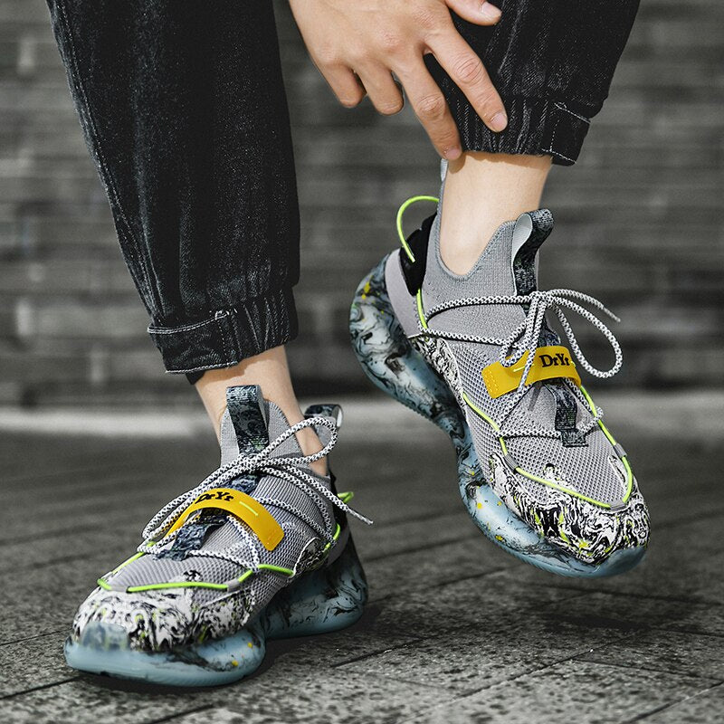 Graffiti Trainers / Sneakers - Men / women