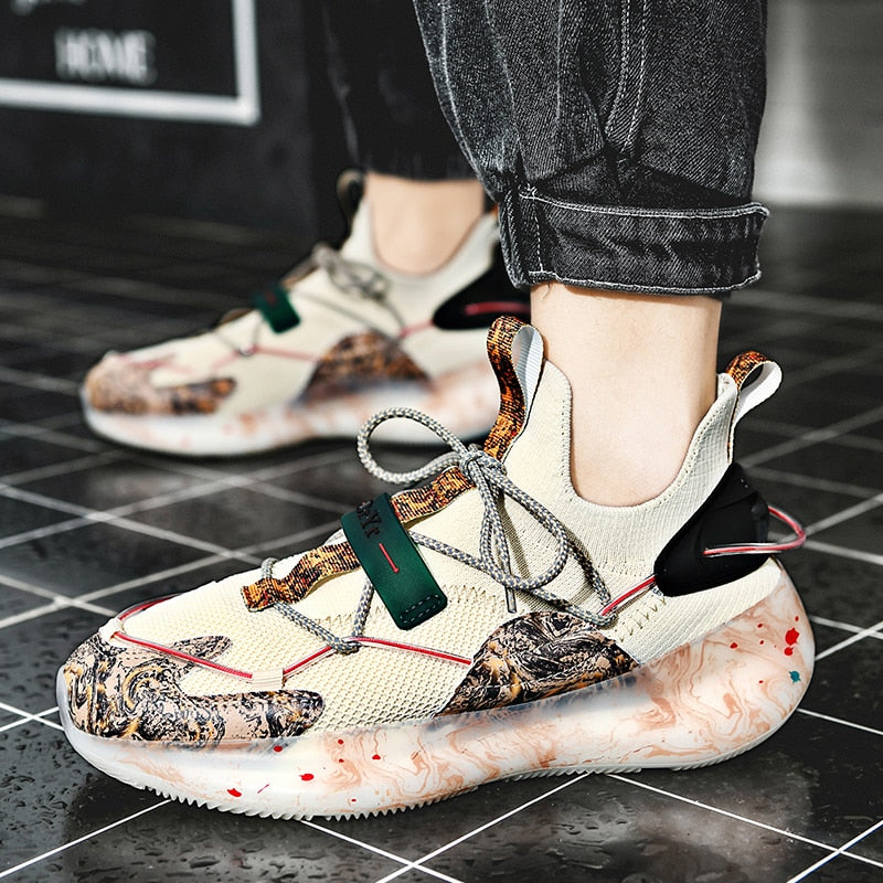 Graffiti Trainers / Sneakers - Men / women