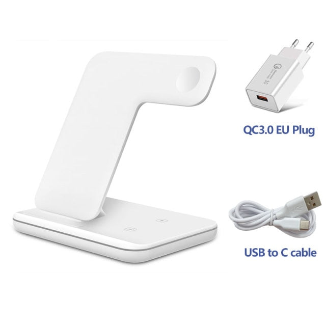 Wireless Charging Stand For Apple Watch And Apple phone + Android