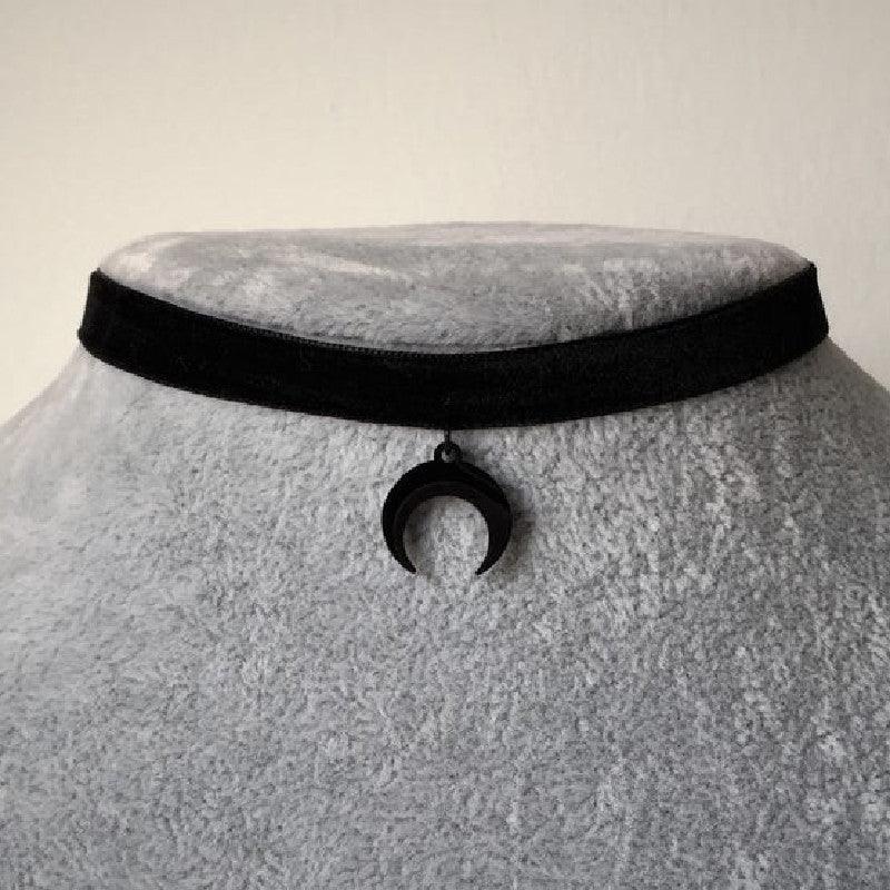 Black Crescent Chokers