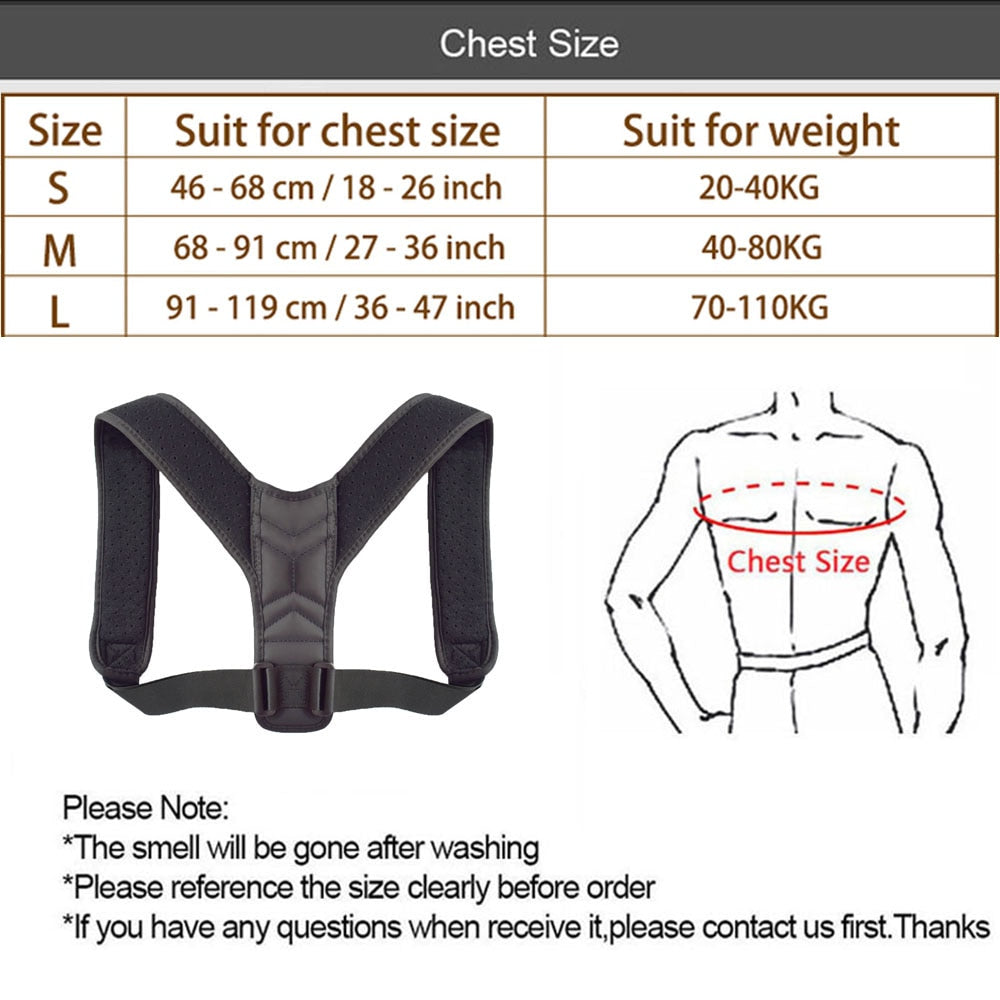 The Adjustable Medical Posture Corrector Belt